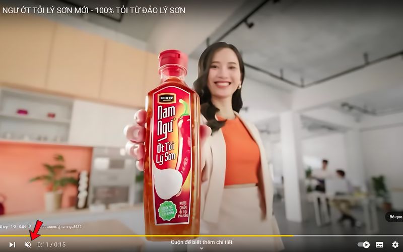 Âm lượng trên YouTube có thể đã bị tắt làm Youtube mất tiếng hoàn toàn